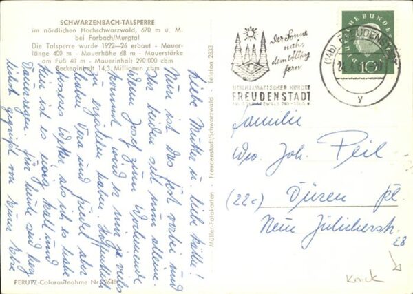 Schwarzenbachtalsperre – Bild 2