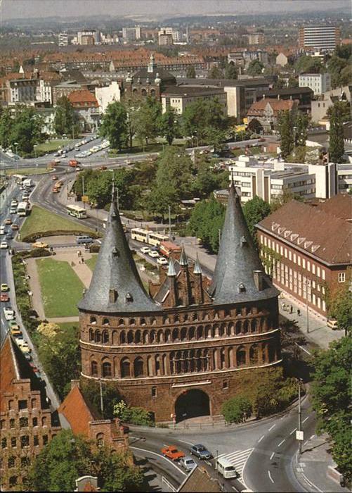 Luebeck mit Holstentor