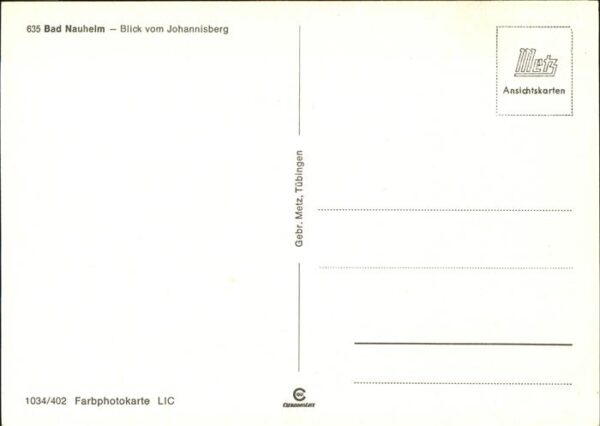 Bad Nauheim Blick vom Johannisberg – Bild 2