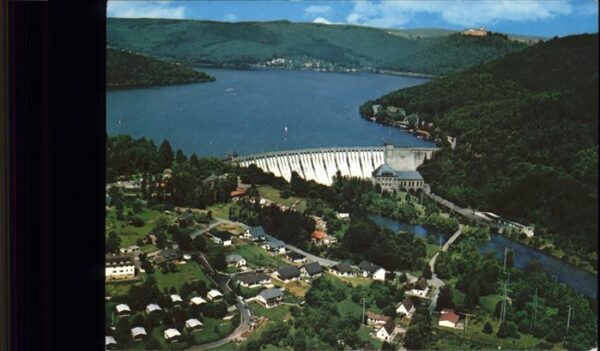 Hemfurth-Edersee Staumauer u.Schloss Waldeck