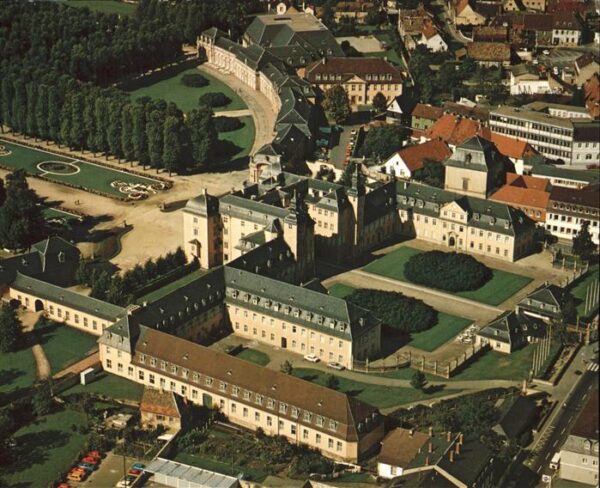 Schwetzingen mit Schloss u.Schlossgarten