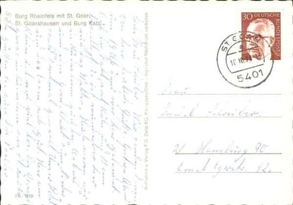 St Goarshausen Burg Rheinfels – Bild 2
