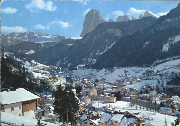 Ortisei St Ulrich im Winter