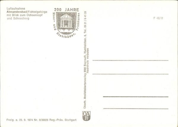 Bad Alexandersbad – Bild 2