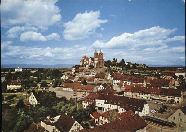 Breisach Rhein mit Münster
