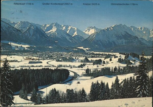 Oberstdorf im Winter