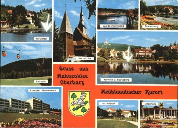 Hahnenklee-Bockswiese Harz Kurteich u.Kurhotel