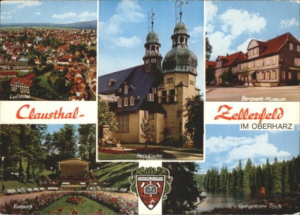 Clausthal-Zellerfeld mit Bergwerk-Museum u.Kurpark