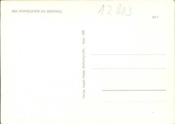 Staffelstein mit Staffelberg – Bild 2