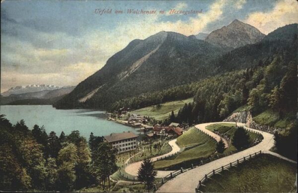 Urfeld Walchensee Panorama