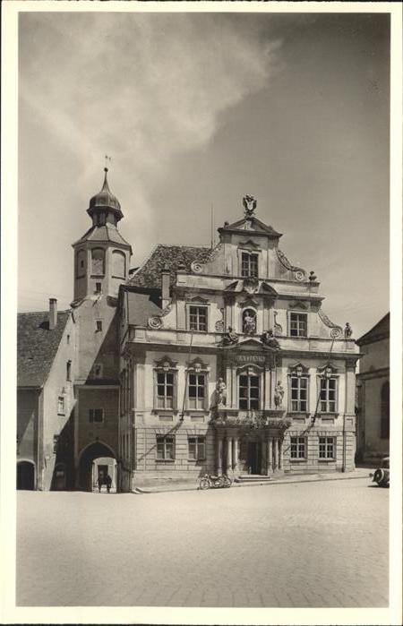 Wangen Allgaeu Ratsloch und Rathaus