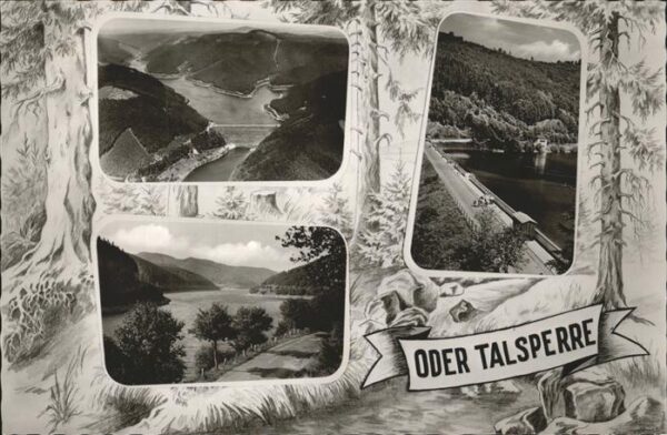 Bad Lauterberg Odertalsperre Teilansichten