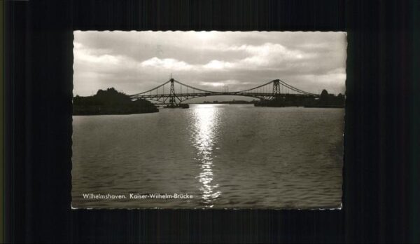 Wilhelmshaven Kaiser Wilhelm Brücke