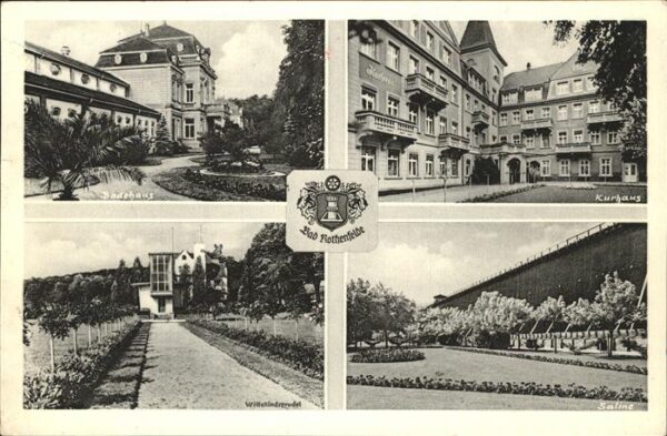Bad Rothenfelde Badehaus Kurhaus Wittekindsprudel Salin