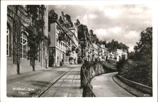 Wildbad Schwarzwald Teilansicht