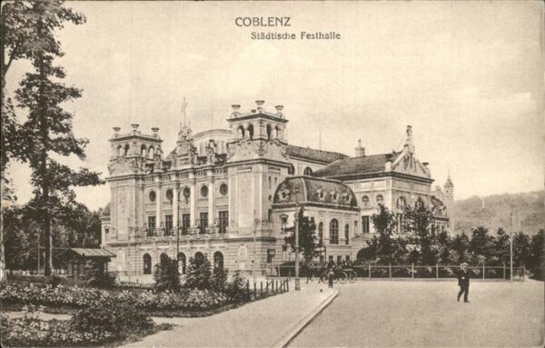 Koblenz Rhein Städt Festhalle Feldpost