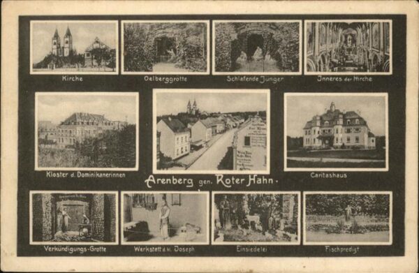 Arenberg Koblenz Kirche Oelberg Grotte Einsiedelei Werks
