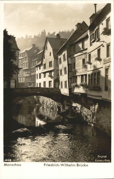 Monschau Friedrich Wilhelm Brücke