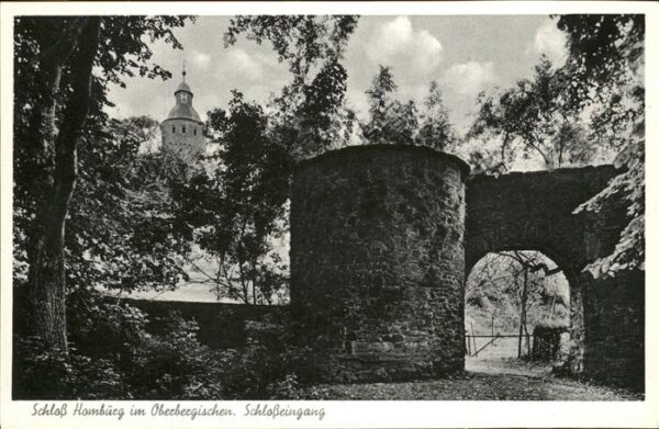 nuembrecht Schloss Homburg Eingang