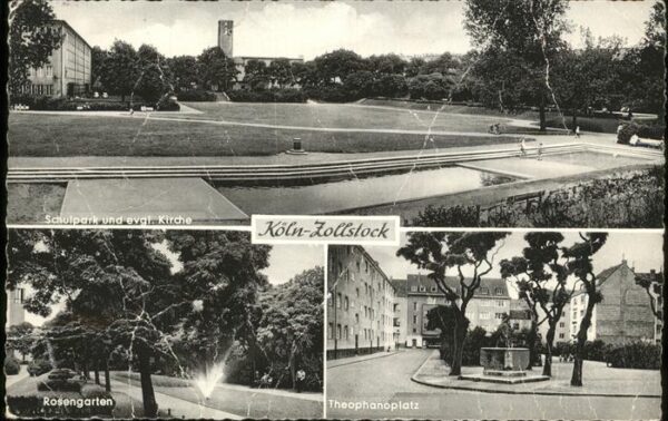Zollstock Schulpark ev Kirche Rosengarten Theopha