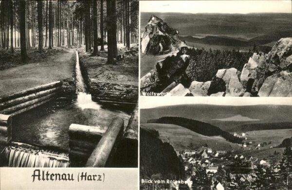 Altenau Harz Panorama Wolfswarte