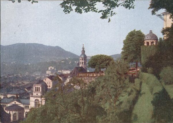 Baden-Baden Schloss Terrasse