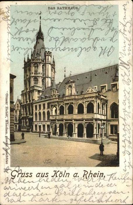 Koeln Rhein Das Rathaus