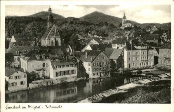 Gernsbach Teilansicht