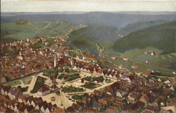 Freudenstadt Fliegeraufnahme