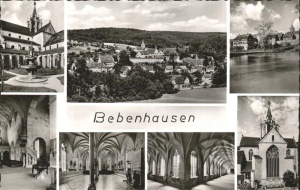 Bebenhausen Tuebingen Panorama Schloss Teilansichten