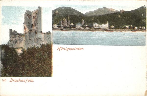 Koenigswinter Drachenfels Panorama