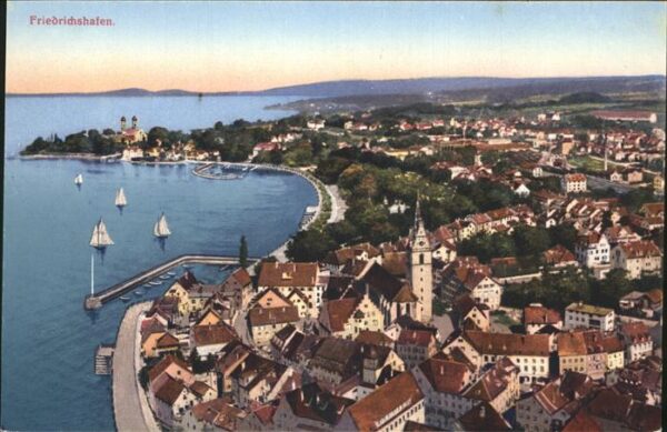 Friedrichshafen Bodensee Fliegeraufnahme