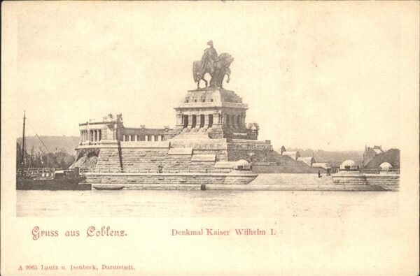 Coblenz Koblenz Kaiser Wilhelm Denkmal