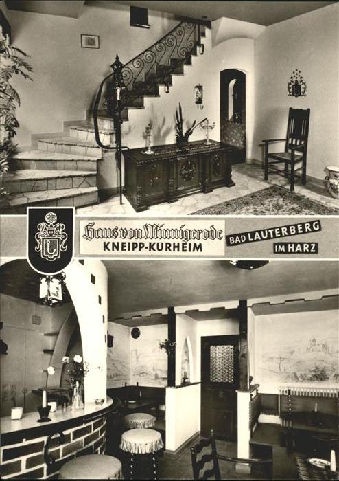 Bad Lauterberg Haus Minnigerode Kneipp Kurheim