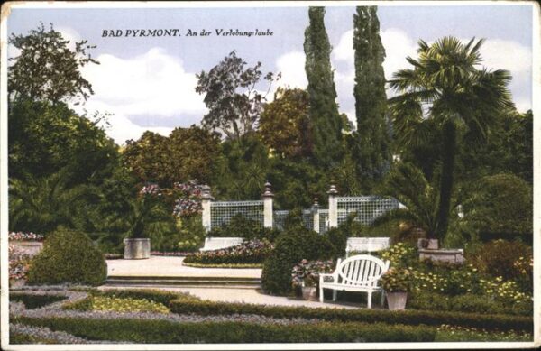 Bad Pyrmont An der Verlobungslaube