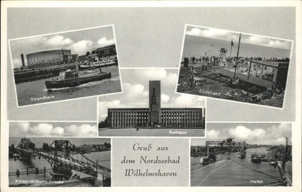 Wilhelmshaven Strandhalle Südstrand Kaiser Wilhelm Br