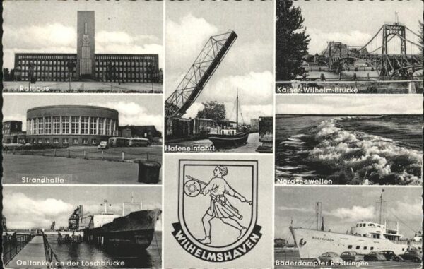 Wilhelmshaven Rathaus Strandhalle Südstrand Kaiser Wi