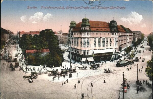 Berlin Potsdamerplatz Leipzigerstr und Königgr