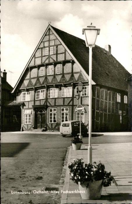 Luetjenburg Holstein Altes Fachwerkhaus