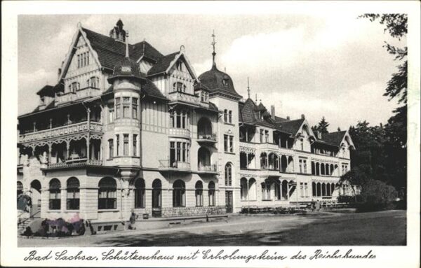 Bad Sachsa Harz Schützenhaus mit Erholungsheim Reichsbu