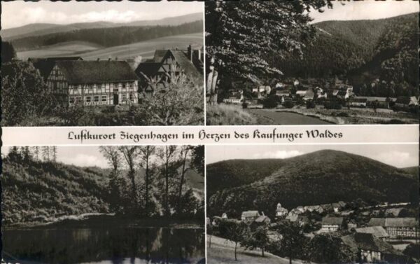 Ziegenhagen Witzenhausen Gast und Pensionhaus Zur Krone Teilansi