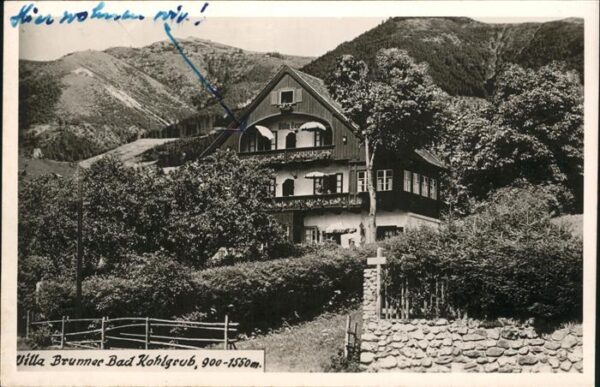 Bad Kohlgrub Villa Brunner