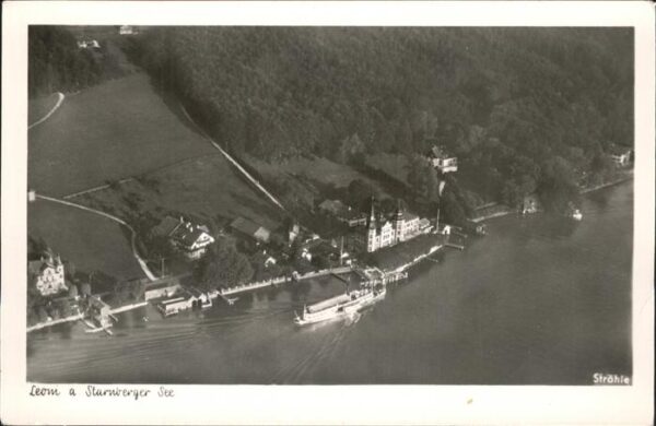 Leoni Starnberger See Fliegeraufnahme