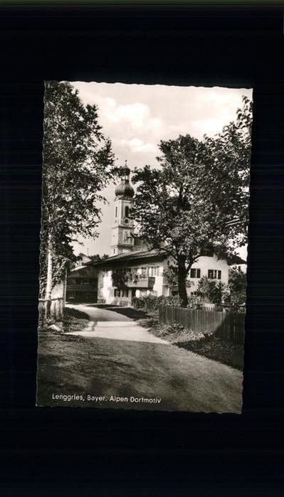 Lenggries Dorfmotiv