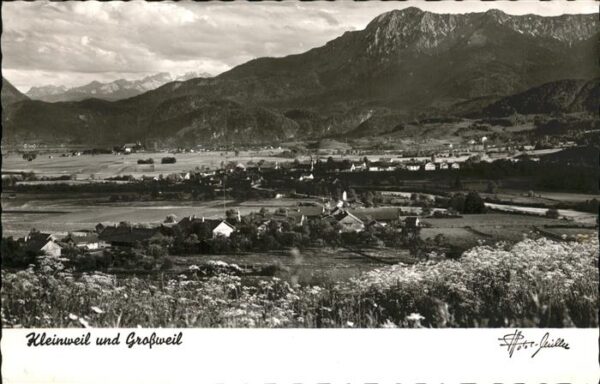 Kleinweil mit Grossweil und Schlehdorf mit Karwen