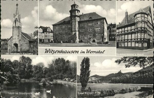 Witzenhausen St Michaels Kapelle Rathaus Sommermanns
