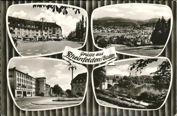 Rheinfelden Baden Panorama Teilansichten