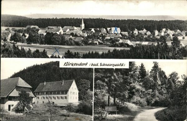 Birkendorf Panorama Illmühle Schlüchttal