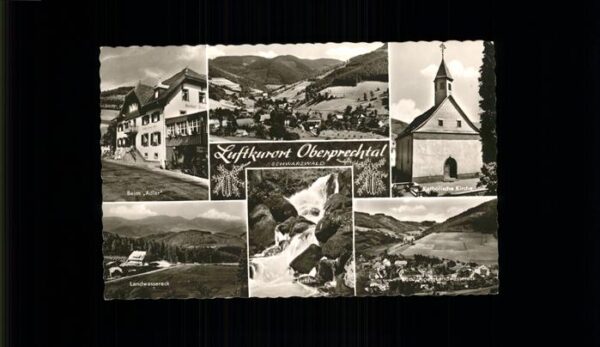 Oberprechtal Panorama Kath Kirche Landwasser Eck Elz