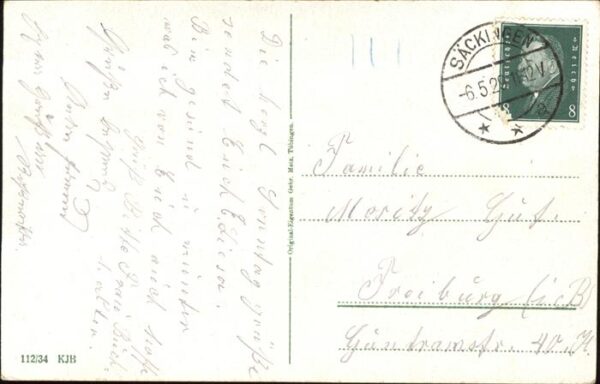 Saeckingen Rhein Schloss Bergsee Trompeter – Bild 2